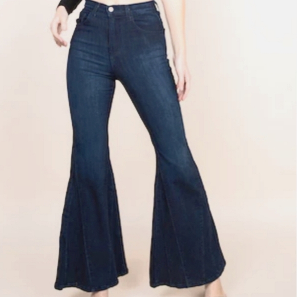 O2 Denim Denim - O2 Denim | High Rise Big Flare Jeans